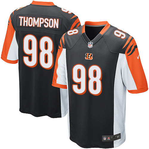 Youth Limited Brandon Thompson Nike Jersey Black Home - #98 NFL Cincinnati Bengals